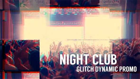 Night Club Glitch Dynamic Promo Night Club Glitch Dynamic Promo