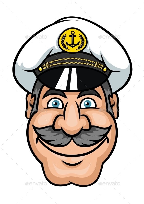 GraphicRiver Mustached Sailor or Ship Captain 11611862 GraphicRiver Mustached Sailor or Ship Captain 11611862