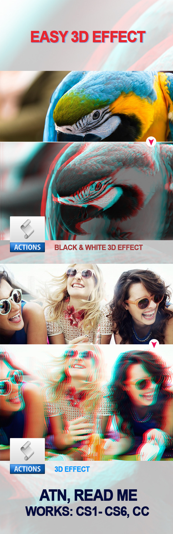 GraphicRiver Easy 3D Effect PS Action 11613152 GraphicRiver Easy 3D Effect PS Action 11613152