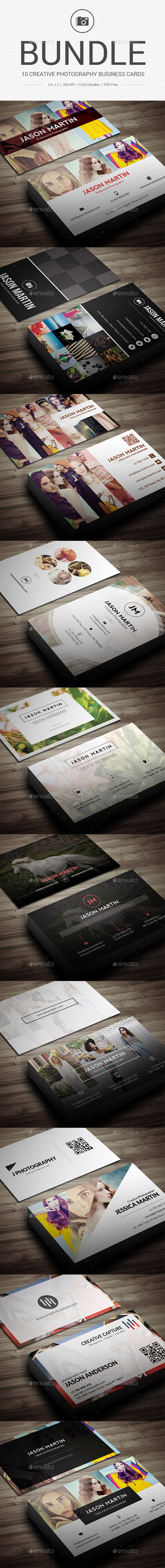 GraphicRiver 10 Photography Business Cards Bundle 108 11539308 GraphicRiver 10 Photography Business Cards Bundle 108 11539308