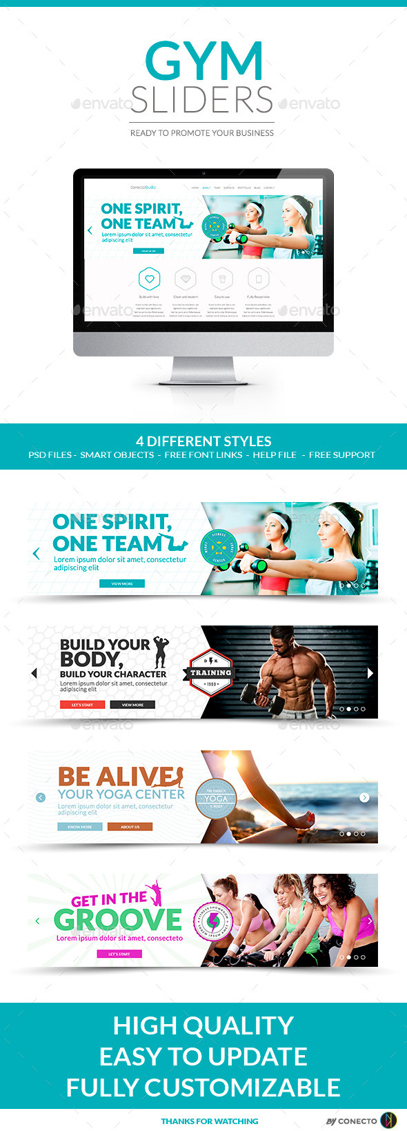 GraphicRiver Gym Sliders 11614629 GraphicRiver Gym Sliders 11614629