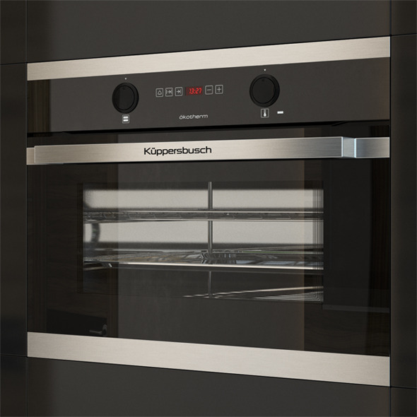 3DOcean Kuppersbusch EEB6260 Compact Oven Black 11615136 3DOcean Kuppersbusch EEB6260 Compact Oven Black 11615136