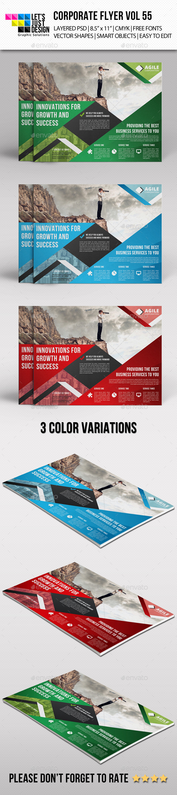 GraphicRiver Corporate Flyer Template Vol 55 11548160 GraphicRiver Corporate Flyer Template Vol 55 11548160