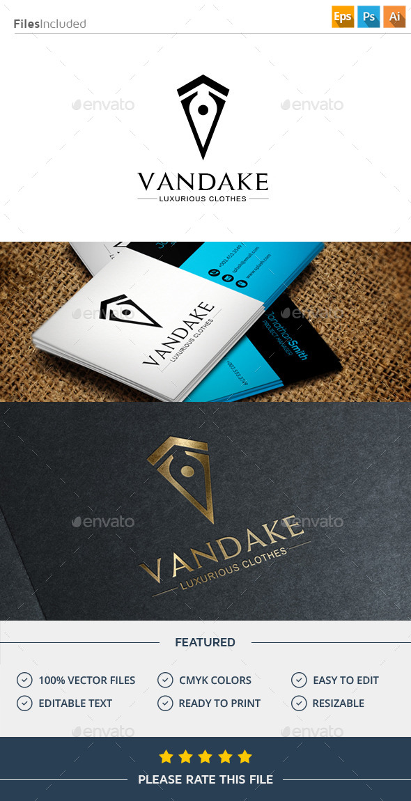 GraphicRiver Letter V Logo 11586893 GraphicRiver Letter V Logo 11586893