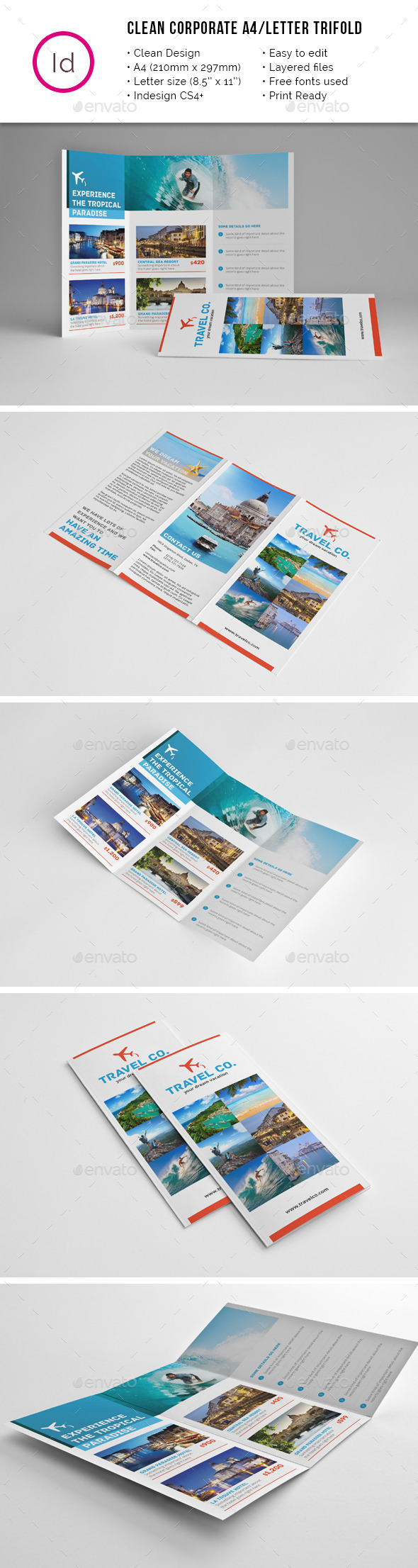 GraphicRiver Travel Tri-fold A4 Letter Brochure 11617634 GraphicRiver Travel Tri-fold A4 Letter Brochure 11617634