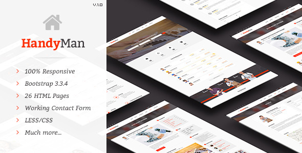 ThemeForest Handyman Job Board HTML Template 11620086 ThemeForest Handyman Job Board HTML Template 11620086
