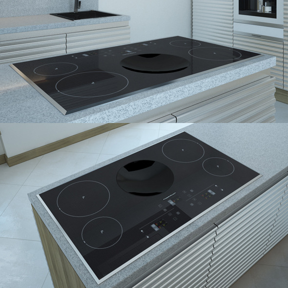 Electric Cooking Panel EKIW 9850 Kuppersbusch - 3DOcean Item for Sale