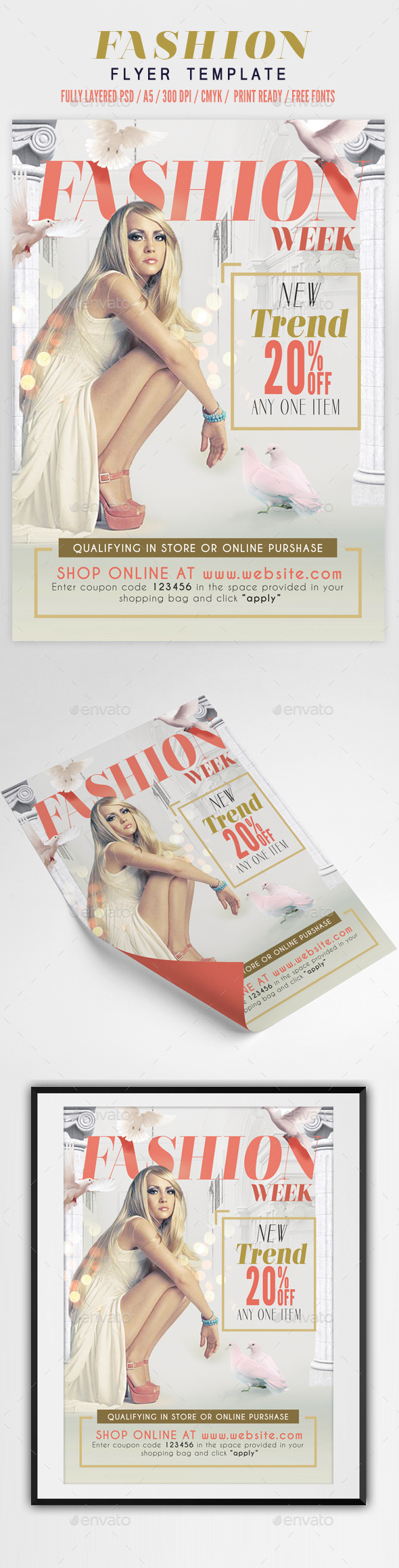 GraphicRiver Fashion Sale Flyer Template 11621078 GraphicRiver Fashion Sale Flyer Template 11621078