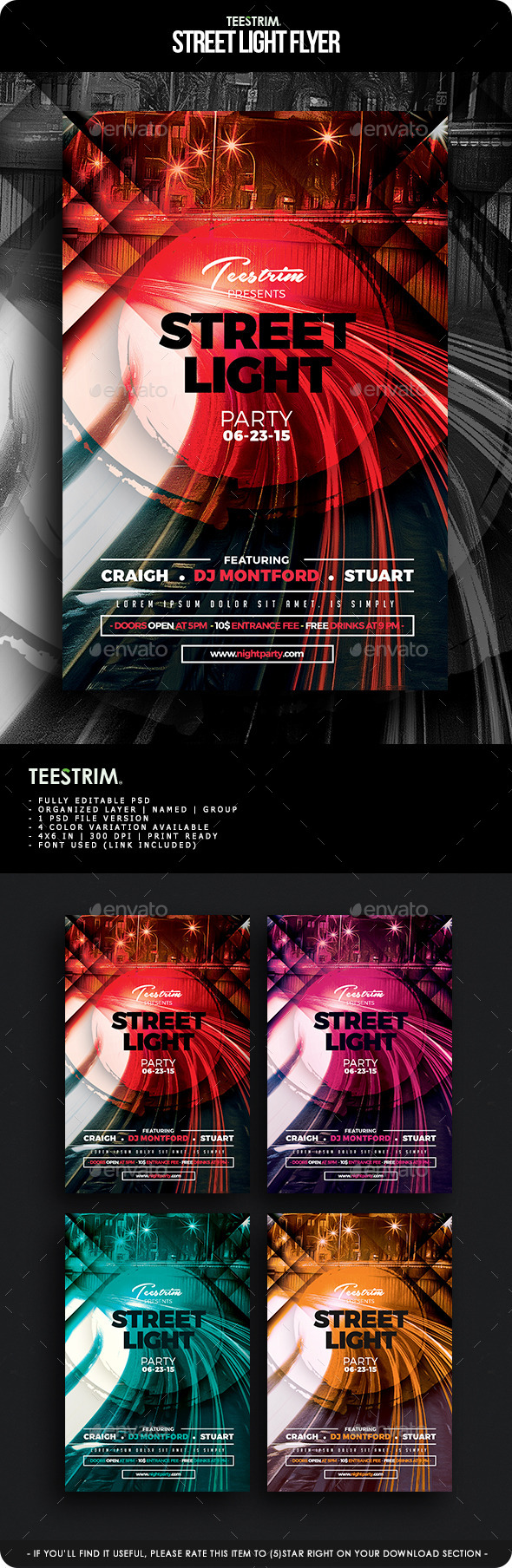 GraphicRiver Street Light Flyer Template 11621552 GraphicRiver Street Light Flyer Template 11621552
