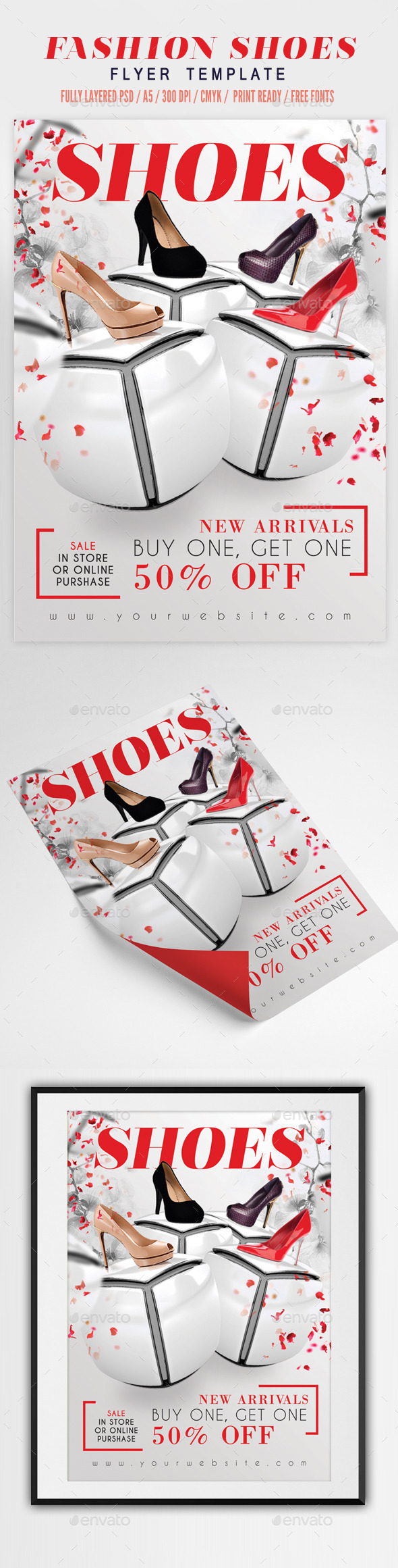 GraphicRiver Fashion Shoes Flyer Template 11621884 GraphicRiver Fashion Shoes Flyer Template 11621884