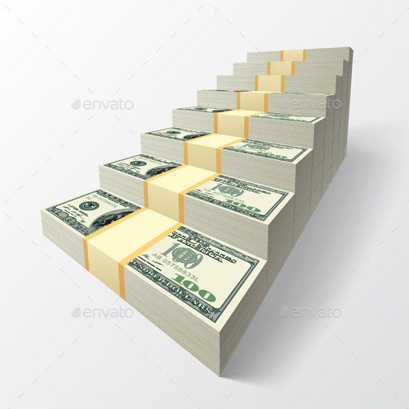 GraphicRiver Dollars Stairs 11623346 GraphicRiver Dollars Stairs 11623346