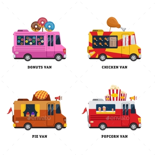 GraphicRiver Street Food Van 11624115 GraphicRiver Street Food Van 11624115