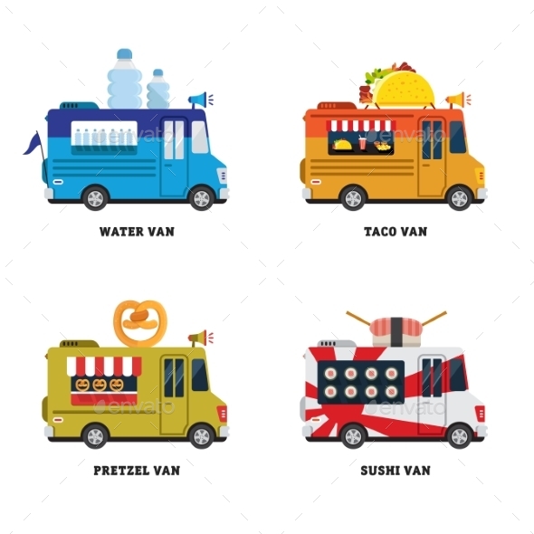 GraphicRiver Street Food Van 11624118 GraphicRiver Street Food Van 11624118