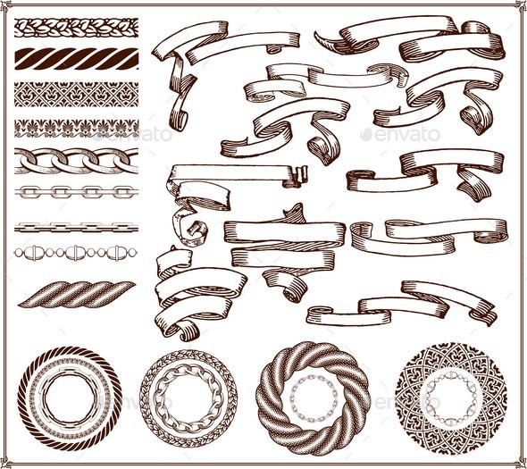 GraphicRiver Banners and Borders 29 Elements 11624790 GraphicRiver Banners and Borders 29 Elements 11624790