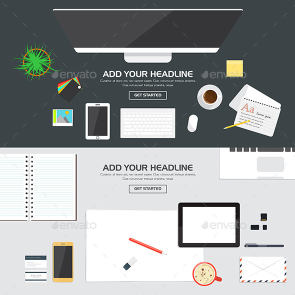 GraphicRiver Flat Designed Banners 11624838 GraphicRiver Flat Designed Banners 11624838