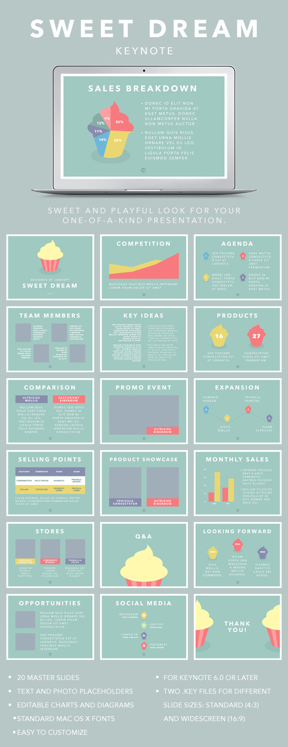 GraphicRiver Sweet Dream Keynote Template 11624856 GraphicRiver Sweet Dream Keynote Template 11624856