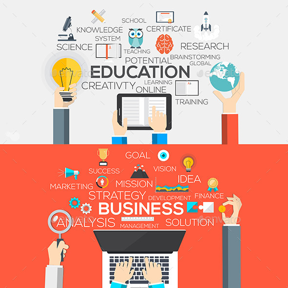 GraphicRiver Flat Designed Banners 11624906 GraphicRiver Flat Designed Banners 11624906