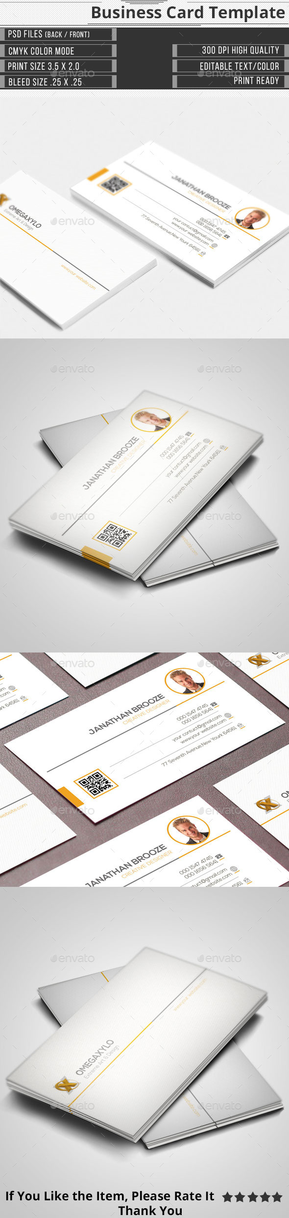 GraphicRiver Corporate Business Card 11625226 GraphicRiver Corporate Business Card 11625226