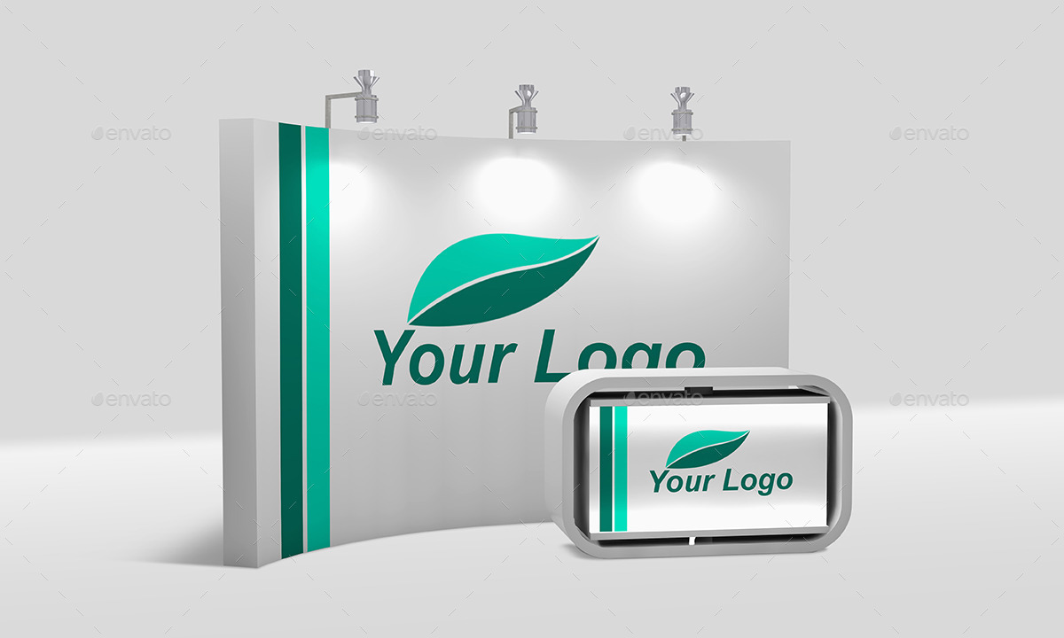 Download Trade Show Booth Mockup by sbcreation | GraphicRiver