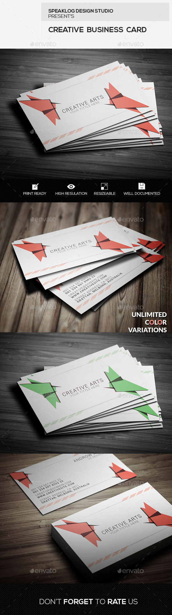 GraphicRiver Creative Business Card Design 11627268 GraphicRiver Creative Business Card Design 11627268