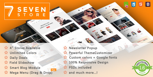 ThemeForest Seven Store Responsive Prestashop Theme 11627311 ThemeForest Seven Store Responsive Prestashop Theme 11627311