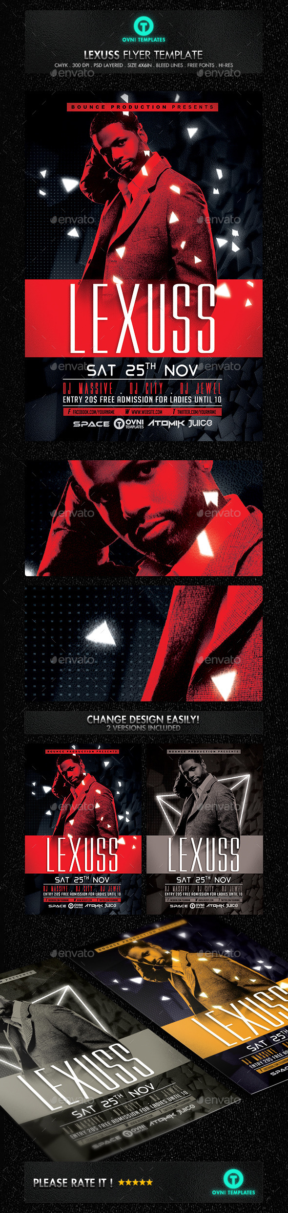 GraphicRiver Futuristic Artist DJ Flyer Template 11629888 GraphicRiver Futuristic Artist DJ Flyer Template 11629888