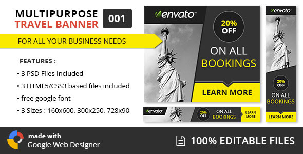 CodeCanyon Multipurpose Travel Banner 001 11630239 CodeCanyon Multipurpose Travel Banner 001 11630239