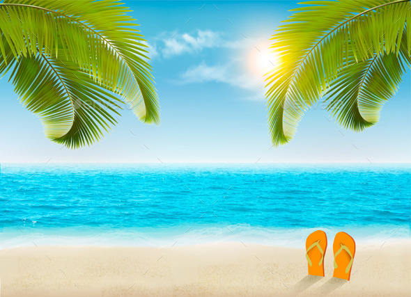 GraphicRiver Vacation Background 11631076 GraphicRiver Vacation Background 11631076