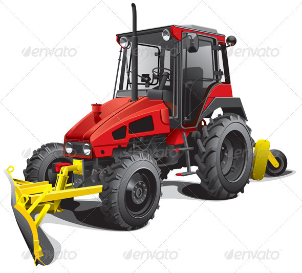 Snow Plow Tractor Snow Plow Tractor