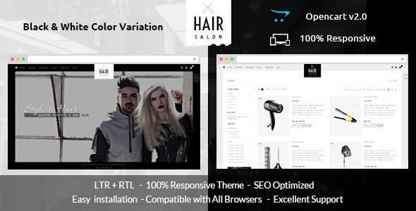 ThemeForest Hair Salon Opencart Responsive Theme 11637971 ThemeForest Hair Salon Opencart Responsive Theme 11637971