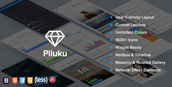ThemeForest Piluku AngularJS Admin Template 11511932 ThemeForest Piluku AngularJS Admin Template 11511932