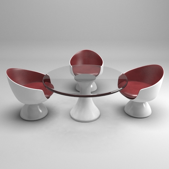 3DOcean Modern Table-Chair 11644237 3DOcean Modern Table-Chair 11644237