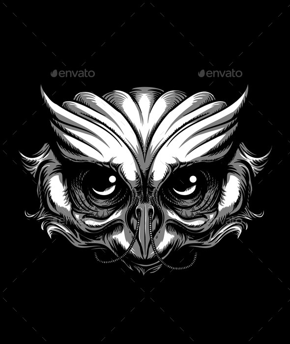 GraphicRiver Owl Tattoo 11645208 GraphicRiver Owl Tattoo 11645208
