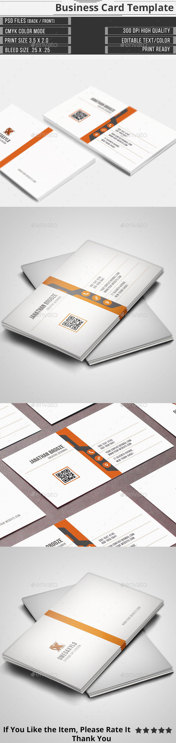 GraphicRiver Corporate Business Card 11646905 GraphicRiver Corporate Business Card 11646905