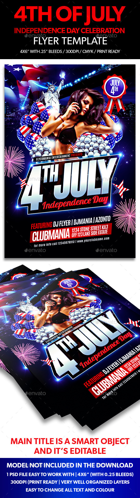 GraphicRiver Independence Day Celebration Flyer Template 11647920 GraphicRiver Independence Day Celebration Flyer Template 11647920