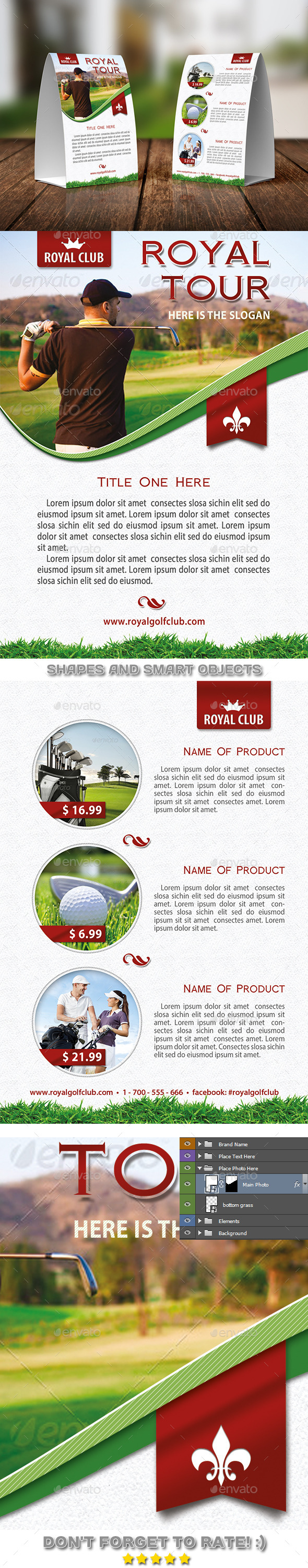 GraphicRiver Golf Tournament Table Tent Template 08 11650297 GraphicRiver Golf Tournament Table Tent Template 08 11650297