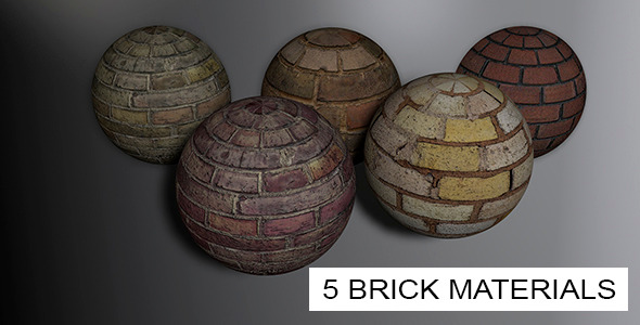 3DOcean Brick Material Pack 11657154 3DOcean Brick Material Pack 11657154