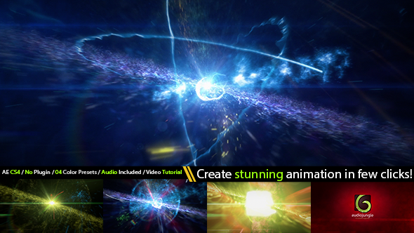 Cinematic Space Particles Explosion Logo Intro 10916843 - Videohive shareDAE
