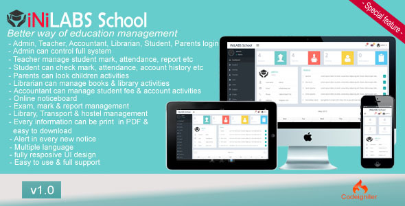 CodeCanyon Inilabs School Management System 11630340 CodeCanyon Inilabs School Management System 11630340