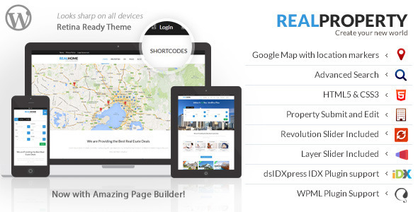 Real Property - Responsive Real Estate WP Theme