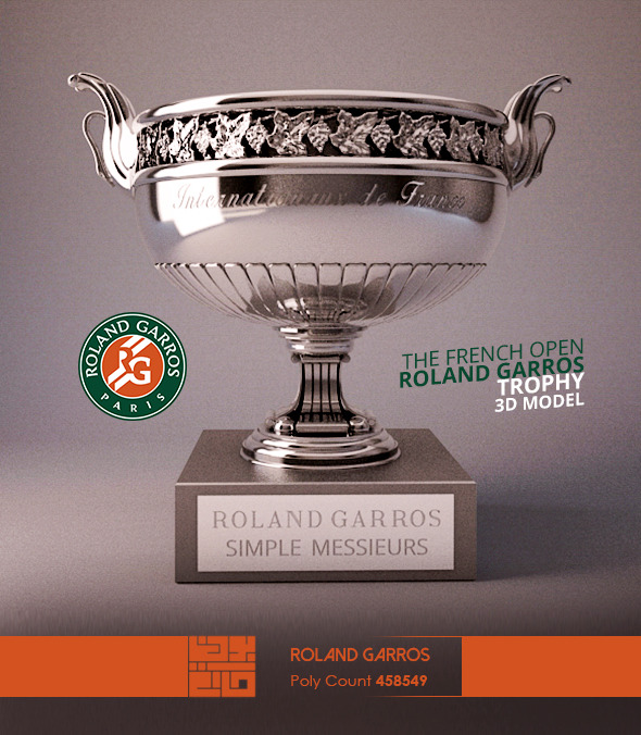 3DOcean Roland Garros Trophy 3D Model 11685999 3DOcean Roland Garros Trophy 3D Model 11685999