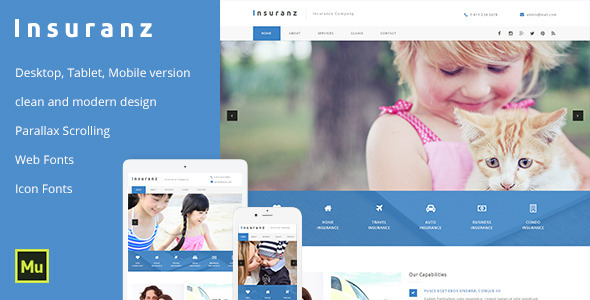 ThemeForest Insuranz Insurance Services Template 11625842 ThemeForest Insuranz Insurance Services Template 11625842