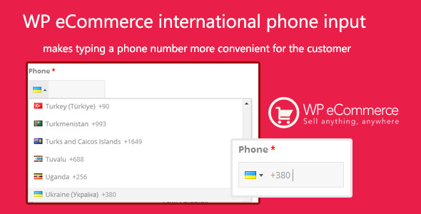 CodeCanyon WP eCommerce international phone input 11713544 CodeCanyon WP eCommerce international phone input 11713544