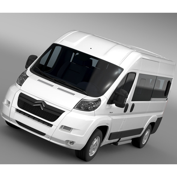3DOcean Citroen Relay Window Van L2H2 2006-2014 11719775 3DOcean Citroen Relay Window Van L2H2 2006-2014 11719775