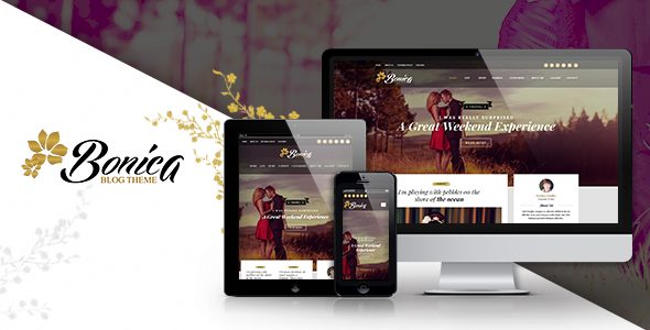 Bonica -  Personal & Blog HTML Template