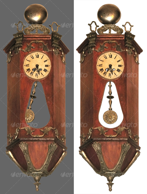 Antique pendulum clock Antique pendulum clock