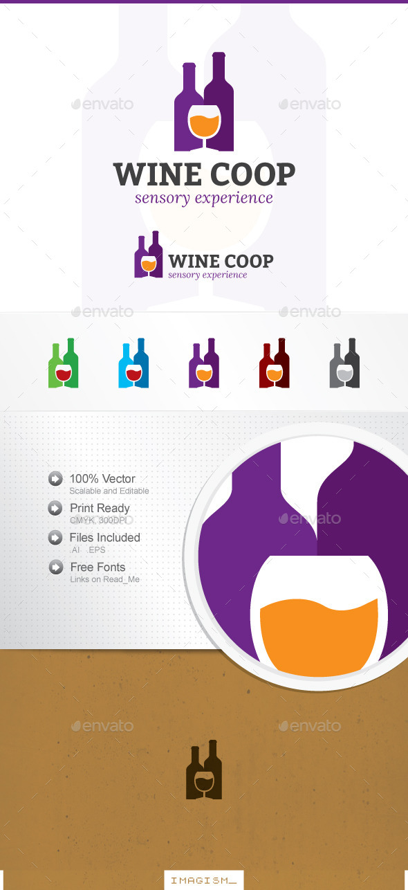 GraphicRiver Wine Cooperative Logo 11735870 GraphicRiver Wine Cooperative Logo 11735870