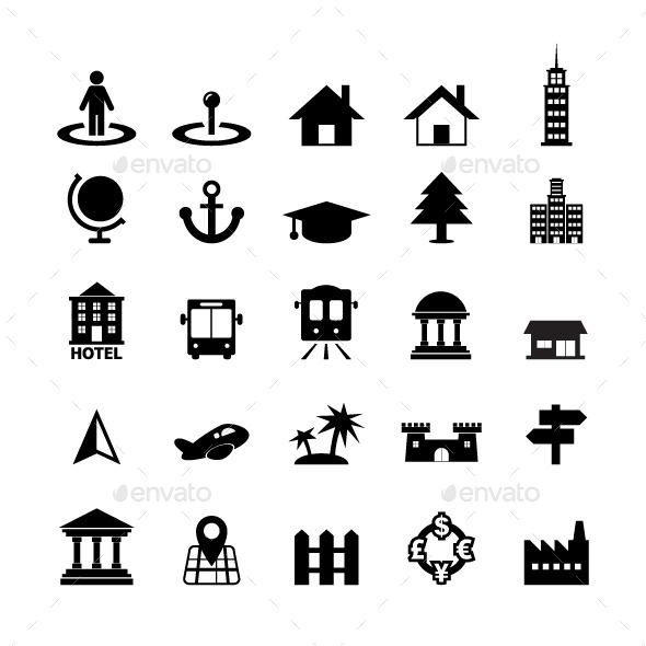 GraphicRiver Place Icon 11736654 GraphicRiver Place Icon 11736654
