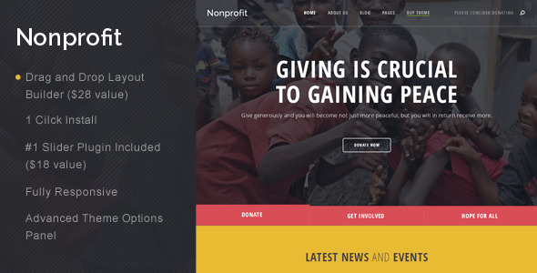 ThemeForest Nonprofit NGO and Charity WordPress Theme 11643234 ThemeForest Nonprofit NGO and Charity WordPress Theme 11643234