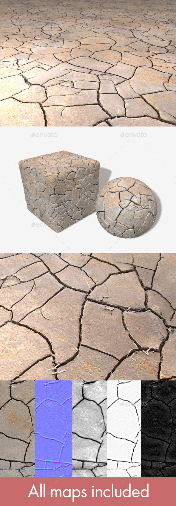 3DOcean Cracked Mud Seamless Texture 11747008 3DOcean Cracked Mud Seamless Texture 11747008